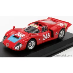   ALFA ROMEO  33.2 N 248 TARGA FLORIO 1969 PINTO - ALBERTI  RED
