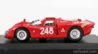 ALFA ROMEO  33.2 N 248 TARGA FLORIO 1969 PINTO - ALBERTI  RED