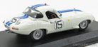 JAGUAR  E-TYPE LIGHTWEIGHT 3.8L TEAM BRIGGS CUNNINGHAM N 15 24h LE MANS 1963 S.CUNNINGHAM - B.GROSSMANN  WHITE BLUE