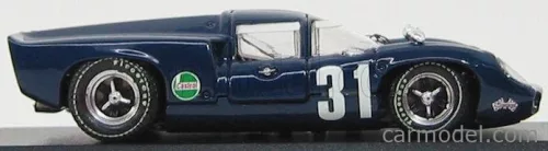 LOLA  T70 COUPE N 31 1000km SPA 1968 EPSTEIN - LIDDEL