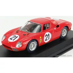   FERRARI  250LM 3.3L V12 ch. n5893 TEAM N.A.R.T. NORTH AMERICAN RACING N 21 WINNER 24h LE MANS 1965 JOCHEN RINDT - MASTEN GREGORY  RED