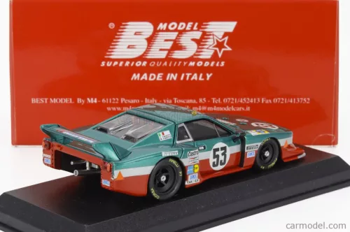 LANCIA  BETA MONTECARLO TURBO TEAM LANCIA CORSE N 53 24h LE MANS 1980 CARLO FACETTI - MARTINO FINOTTO  GREEN RED