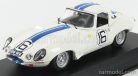 JAGUAR  E-TYPE 3.8L TEAM BRIGGS CUNNINGHAM N 16 24h LE MANS 1963 R.SALVADORI - P.RICHARDS  WHITE BLUE