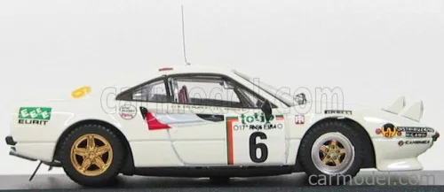 FERRARI  308 GTB N 6 RALLY ELBA 1985 ROGGIA - ERCOLANI