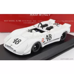   PORSCHE  908/02 FLUNDER SPIDER N 48 2nd 12h SEBRING 1970 STEVE McQUEEN - P.REVSON  WHITE