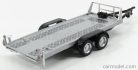 ACCESSORIES  CARRELLO TRASPORTO AUTO 2-ASSI - CAR TRANSPORTER TRAILER  SILVER BLACK