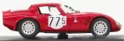ALFA ROMEO  TZ2 N 77 NURBURGRING 1966 L.BIANCHI - H.SCHULTZ  RED