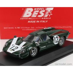   LOLA  T70 MKIII ASTON MARTIN 5.0L V8 TEAM LOLA RACING N 12 24h LE MANS 1967 K.IRWIN - P.DE KLERK  GREEN