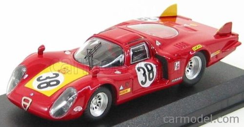 ALFA ROMEO  33.2 CODA LUNGA N 38 24h LE MANS 1968 FACETTI - DINI