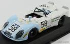 PORSCHE  FLUNDER N 58 24h LE MANS 1972 ROSER - STUPPACHER  WHITE LIGHT BLUE