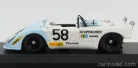PORSCHE  FLUNDER N 58 24h LE MANS 1972 ROSER - STUPPACHER  WHITE LIGHT BLUE
