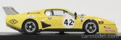 FERRARI  512BB LM N 42 SILVERSTONE 1981 BOND - BELL - GRISWOR.