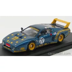   FERRARI  512BB LM TEAM CHARLES POZZI JMS RACING N 77 24h LE MANS 1980 J.C.ANDRUET - C.BALLOT LENA