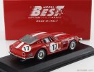 FERRARI  275 GTB 3.3L V12 TEAM SCUDERIA FILIPINETTI N 17 24h LE MANS 1968 JACQUES REY - CLAUDE HALDI  RED