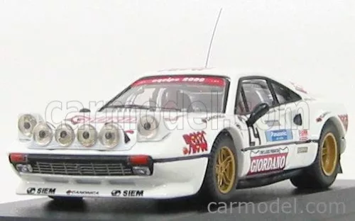 FERRARI  308 GTB GR.4 N 24 RALLY DELLA LUNA 1980 GIORDANO - BOLLA