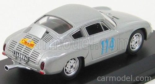PORSCHE  1600GS ABARTH N 114 TOUR DE CORSE 1960 BOUCHET - MAIRESSE  SILVER