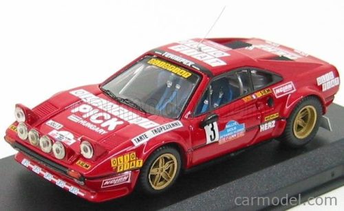 FERRARI  308 GTB GR.4 N 3 TARGA FLORIO 1980 ANDRUET - BICHE