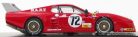 FERRARI  512BB LM TEAM N.A.R.T. N 72 24h LE MANS 1982 A.CUDINI - J.MORTON - J.PAUL