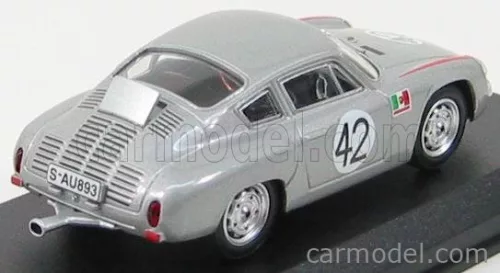 PORSCHE- 356B 1600GS CARRERA GTL ABARTH N 42 TARGA FLORIO 1962 HERRMANN - LINGE