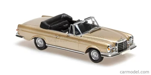 MERCEDES BENZ  S-CLASS 280SE 3.5 (W111) CABRIOLET 1970  GOLD MET