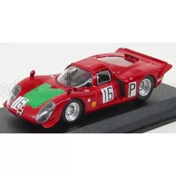   ALFA ROMEO  33.2 N 16 NURBURGRING 1968 GIUNTI - GALLI  RED GREEN