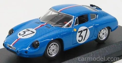 PORSCHE  1600GS ABARTH N 37 24h LE MANS 1961 BUCHET - MONNERET