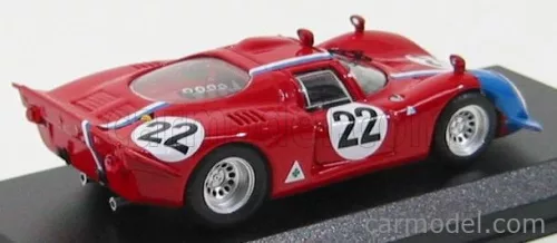 ALFA ROMEO  33.2 N 22 PARIGI 1968 PILETTE - SLOTEMAKER