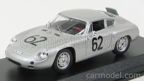 PORSCHE  1600GS ABARTH N 62 TARGA FLORIO 1963 KOCH - VON SCHROTER  SILVER