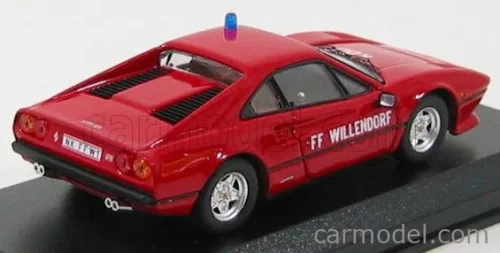 FERRARI  308 GTB COUPE 1983 FEUERWEHR FF WILLENDORF AUSTRIA - FIRE ENGINE