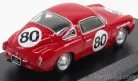 FIAT  ABARTH 1000 COUPE ZAGATO N 80 WINNER SEBRING 1961 GLERTZ - LIESS  RED