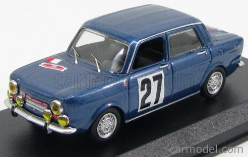 SIMCA  ABARTH 1150 4-DOOR N 27 RALLY DE FRANCHE-COMTE' 1967