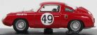 FIAT  ABARTH 850S COUPE TEAM ABARTH CIE N 49 24h LE MANS 1960 SPYCHIER - FERET