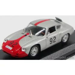   PORSCHE  356 CARRERA ABARTH GTL N 92 6th ASSOLUTO - WINNER CATEGORIA GRAN TURISMO TARGA FLORIO 1961 P-E.STRAHLE - A.PUCCI