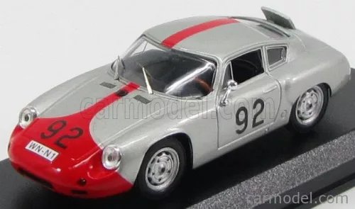 PORSCHE  356 CARRERA ABARTH GTL N 92 6th ASSOLUTO - WINNER CATEGORIA GRAN TURISMO TARGA FLORIO 1961 P-E.STRAHLE - A.PUCCI