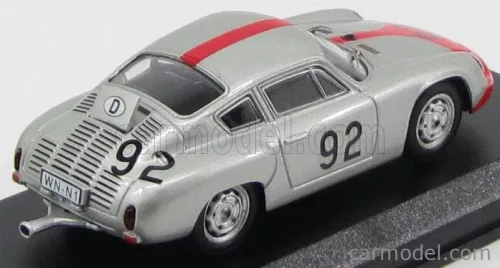 PORSCHE  356 CARRERA ABARTH GTL N 92 6th ASSOLUTO - WINNER CATEGORIA GRAN TURISMO TARGA FLORIO 1961 P-E.STRAHLE - A.PUCCI