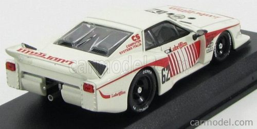 LANCIA  BETA MONTECARLO COUPE N 62 SILVERSTONE 1981 GABBIANI - SCHON - PIANTA