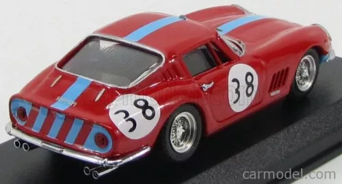 FERRARI  275 GTB/4 COUPE N 38 WINNER 1000km PARIGI 1966 VESTEY - GASPAR