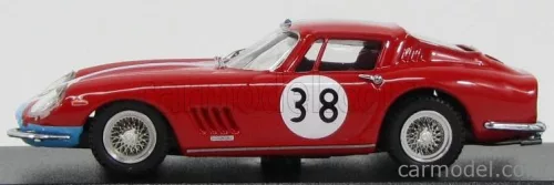 FERRARI  275 GTB/4 COUPE N 38 WINNER 1000km PARIGI 1966 VESTEY - GASPAR
