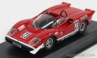 FIAT  ABARTH 2000S SPIDER TEAM RADIO VERONICA N 23 SILVERSTONE 1969 E.SWART