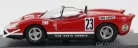 FIAT  ABARTH 2000S SPIDER TEAM RADIO VERONICA N 23 SILVERSTONE 1969 E.SWART