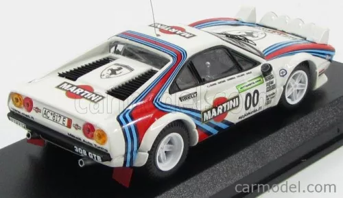 FERRARI  308 GTB COUPE MARTINI TEAM MAKELA AUTO TUNING (night version) N 00 HISTORY RALLY FINLANDIA 2009