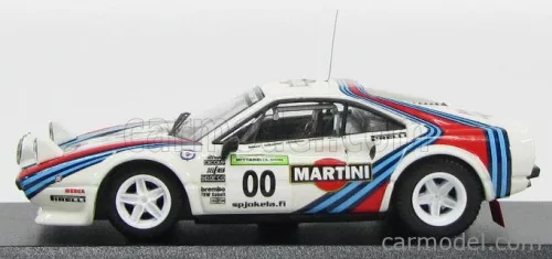 FERRARI  308 GTB COUPE MARTINI TEAM MAKELA AUTO TUNING (night version) N 00 HISTORY RALLY FINLANDIA 2009