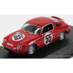   FIAT ABARTH 700S COUPE TEAM ABARTH & CIE N 55 24h LE MANS 1961 P.CONDRILLIER - C.FOITEK