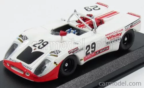 PORSCHE  908/2 FLUNDER TEAM WICKY RACING N 29 24h LE MANS 1971 A.WICKY - M.C.OLIVAR