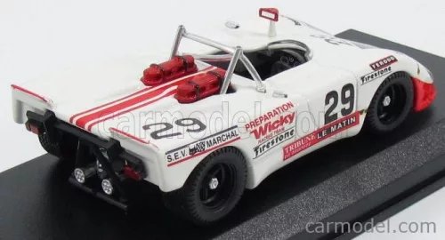 PORSCHE  908/2 FLUNDER TEAM WICKY RACING N 29 24h LE MANS 1971 A.WICKY - M.C.OLIVAR