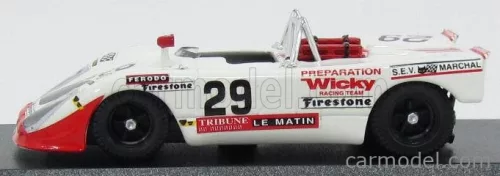PORSCHE  908/2 FLUNDER TEAM WICKY RACING N 29 24h LE MANS 1971 A.WICKY - M.C.OLIVAR