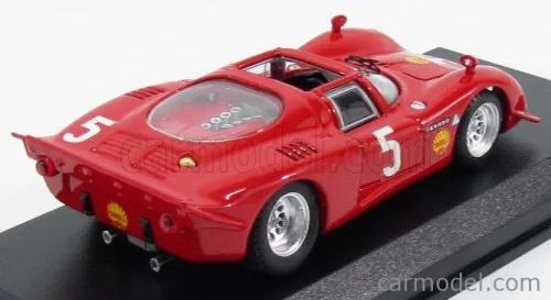 ALFA ROMEO  33.2 SPIDER N 5 WINNER MONTLHERY 1969 LARROUSSE - VERRIER