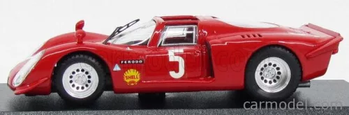 ALFA ROMEO  33.2 SPIDER N 5 WINNER MONTLHERY 1969 LARROUSSE - VERRIER