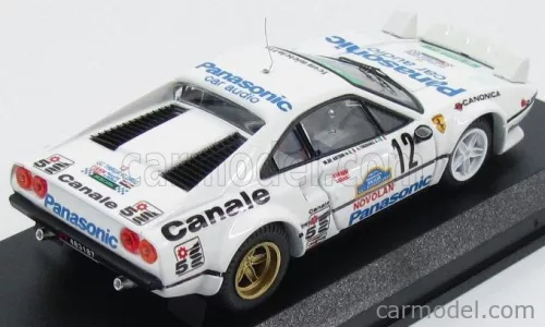 FERRARI  308 GTB COUPE (night version) N 12 WINNER TARGA FLORIO 1982 TOGNANA - DE ANTONI