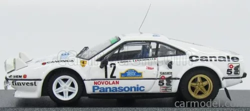 FERRARI  308 GTB COUPE (night version) N 12 WINNER TARGA FLORIO 1982 TOGNANA - DE ANTONI